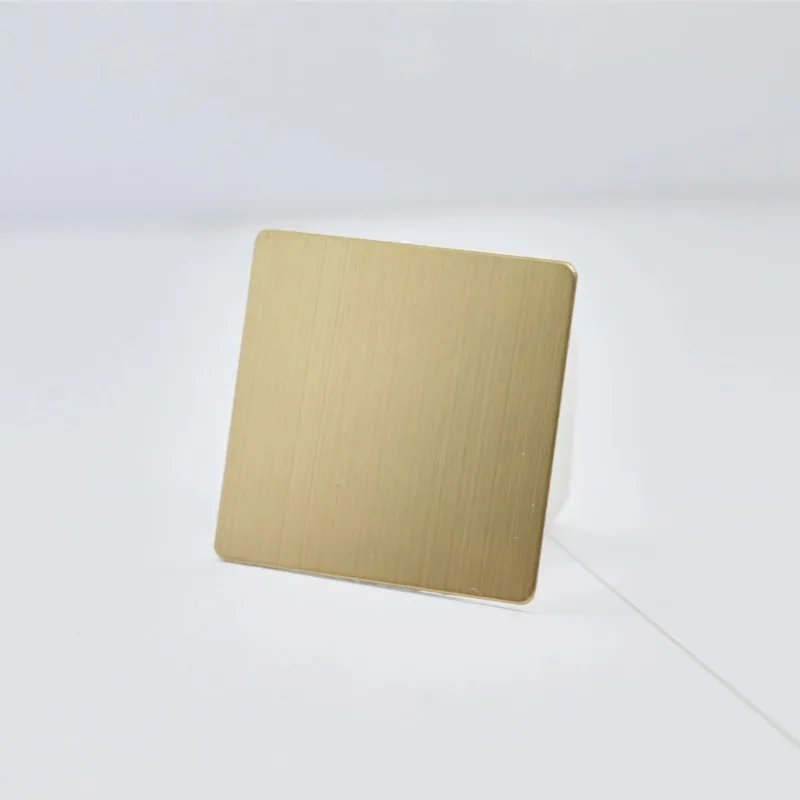 hairline & brushed finishes