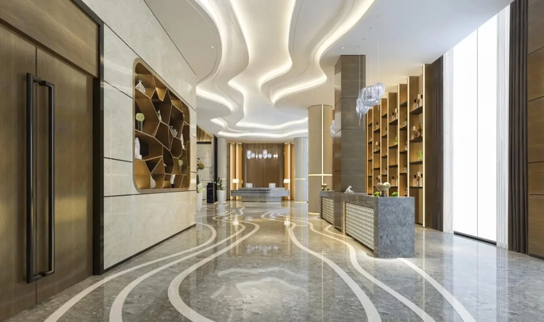 pvd champagne gold stainless steel wall panels for elevator cabin (1)
