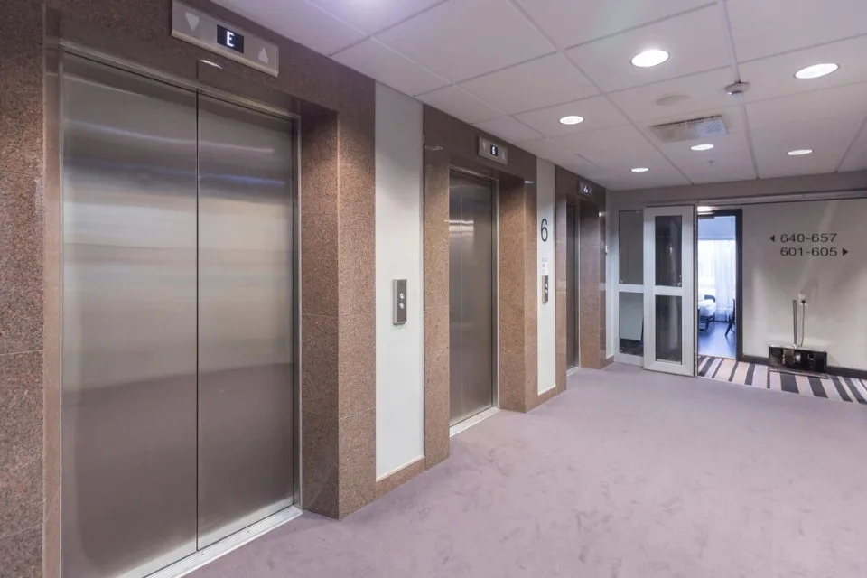 pvd champagne gold stainless steel wall panels for elevator cabin (2)